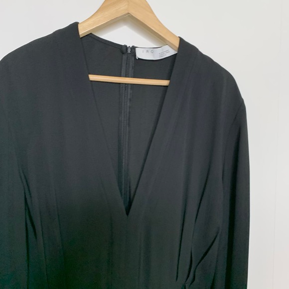 IRO Jumpsuit Black Julliaca One Piece Womens Size 38 - Picture 10 of 16